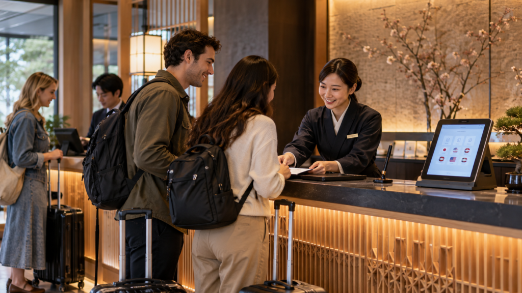 旅館・ホテルの外国人対応